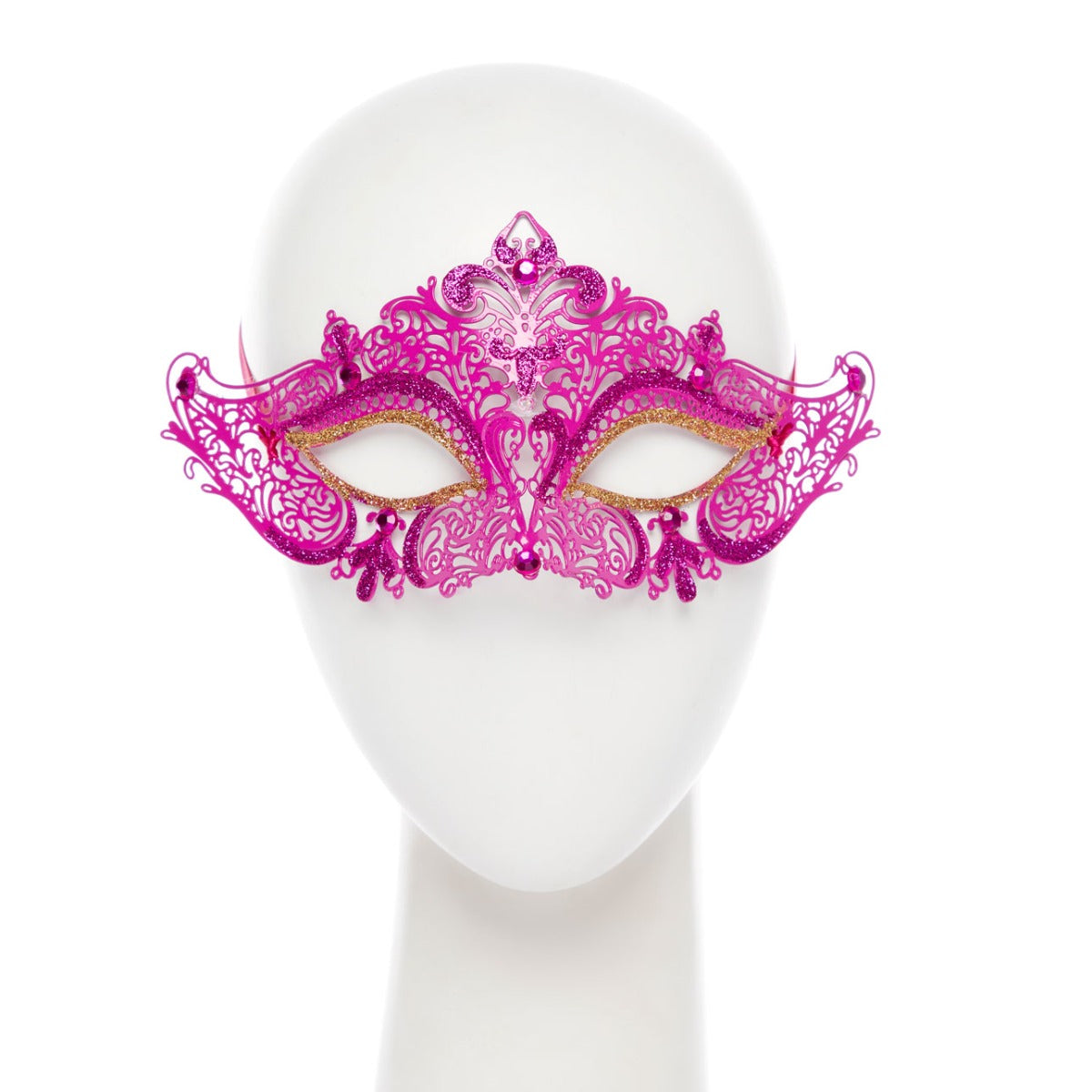 Pink Glitter Mask – Party Delights Wondergroup
