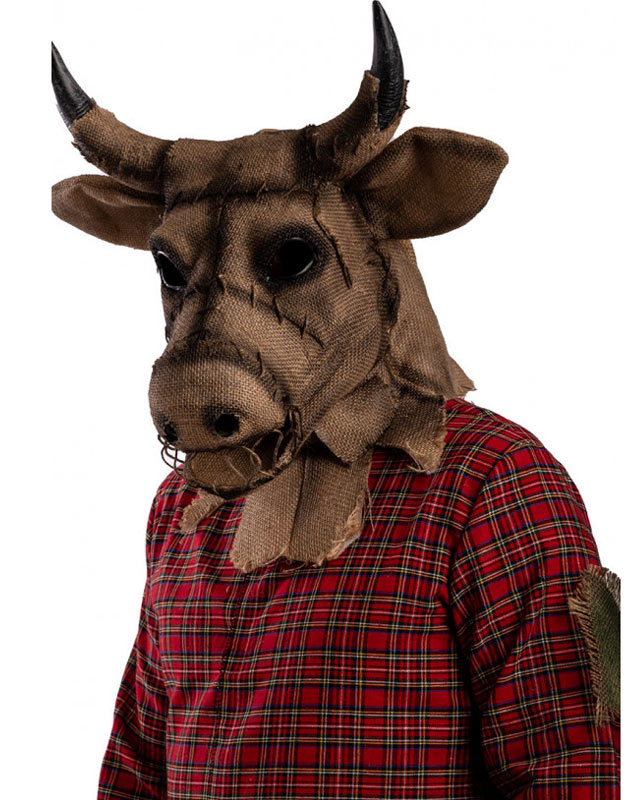 Horror Bull Mask with Moving Jaw – Party Delights Wondergroup