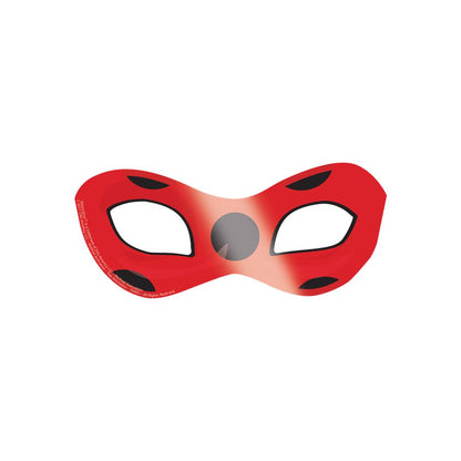 Miraculous Ladybug Card Masks (8pk)