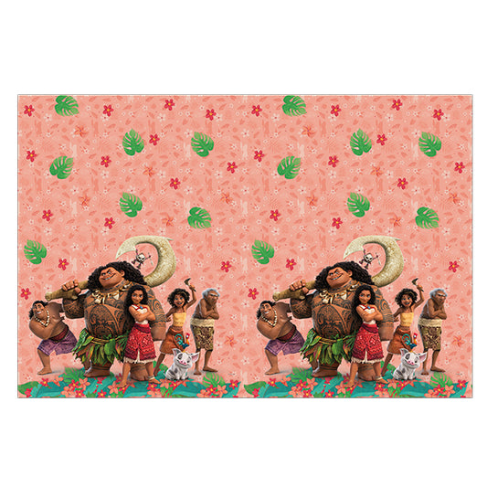 Disney Moana Party Plastic Tablecover - 1.2m x 1.8m