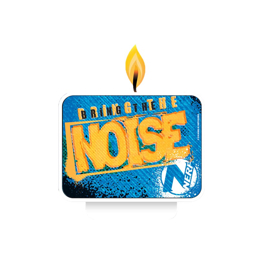 Nerf Party Cake Candles (11pk) – product image 2