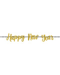 New Year Glitter Letter Banner - 3.65m