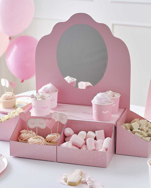 Pamper Party Pamper Station with Mirror & Treat Stand - 41cm x 34cm