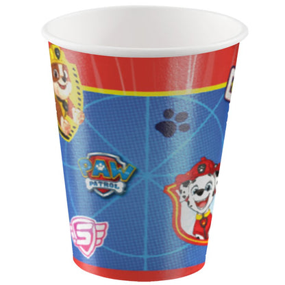 Paw Patrol Paper Cups - 266ml (8pk)