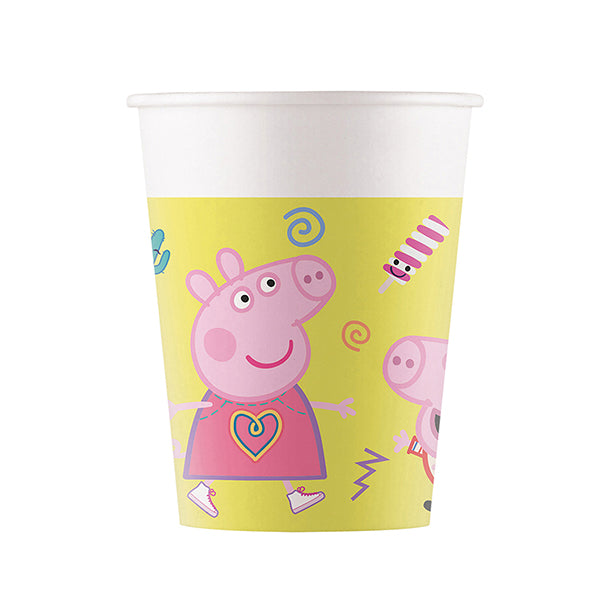 Peppa Pig Next Generation Party Paper Cups 200ml (8pk)