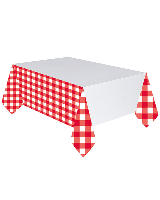 Picnic Party Plastic Tablecover - 1.37m x 2.6m