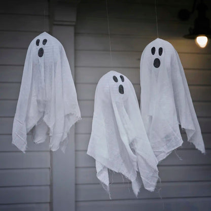 Hanging Ghost Decoration (3pk)