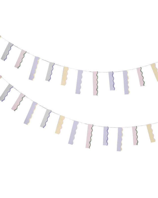Pastel Wave Bunting - 5m