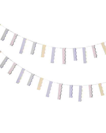 Pastel Wave Bunting - 5m