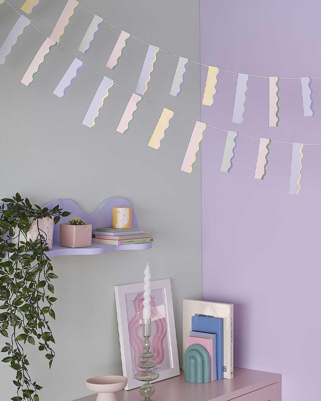 Pastel Wave Bunting - 5m – product image 1
