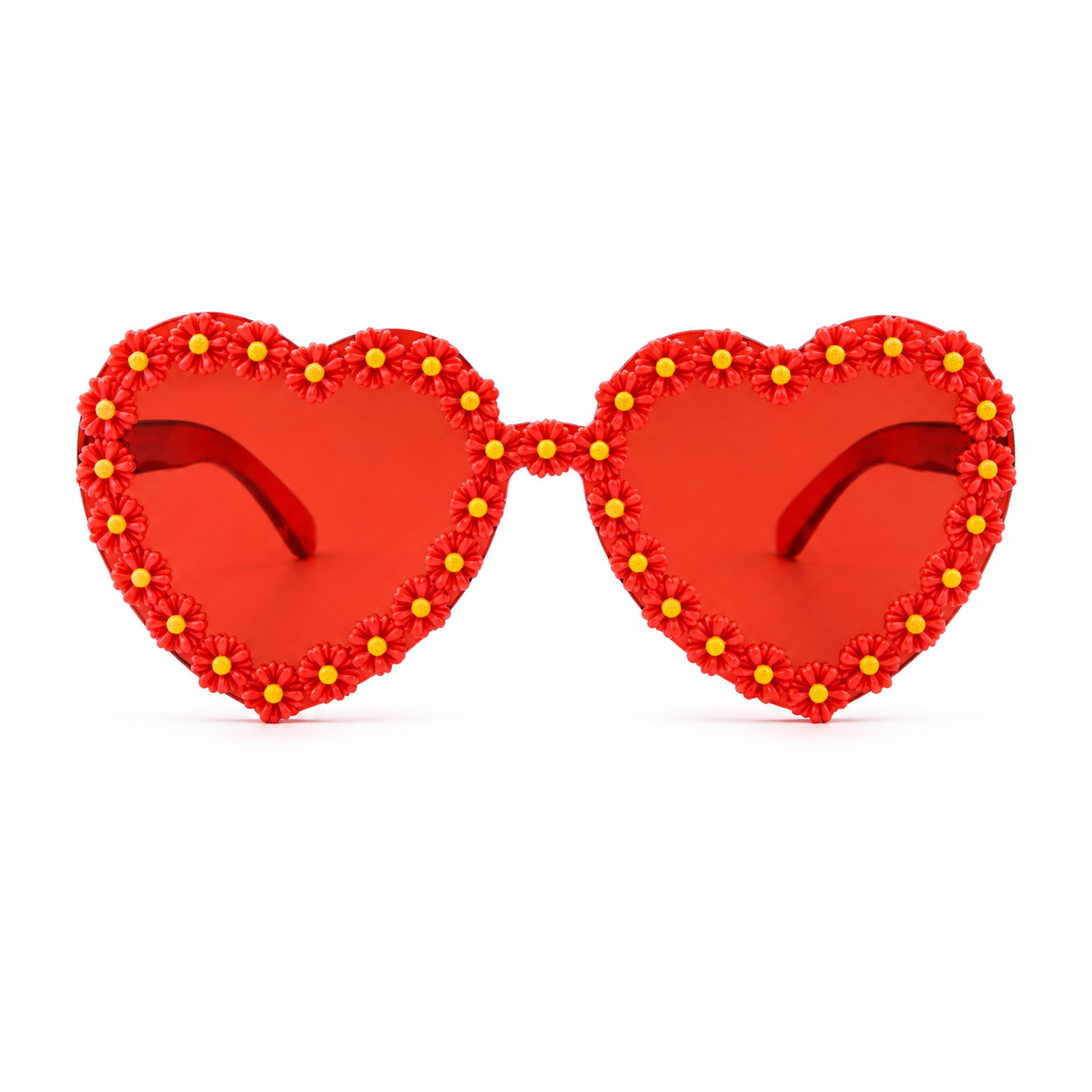 Red Heart Daisy Colour Therapy Glasses