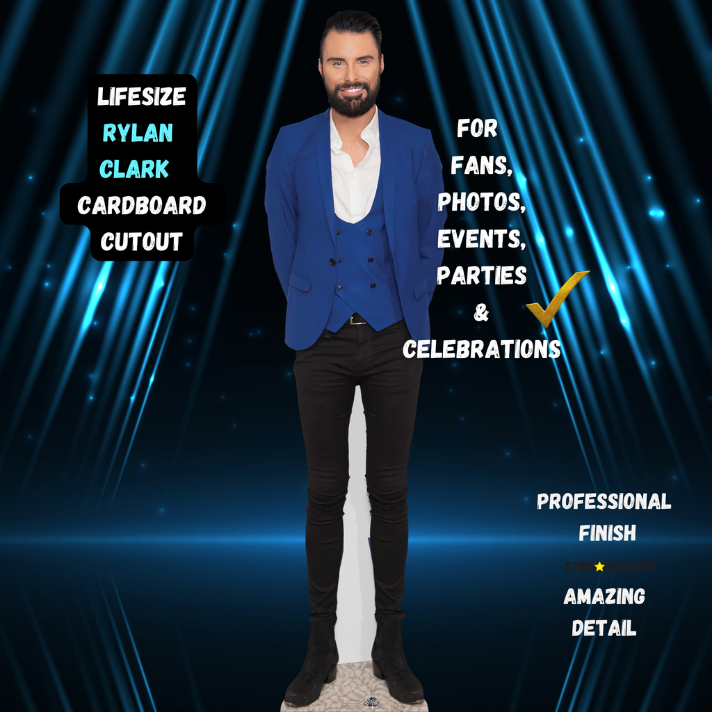 CS1097 Rylan Clark Height 194cm Lifesize Cardboard Cut Out With Mini – product image 6
