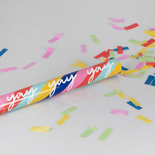 Biodegradable YAY Confetti Cannon