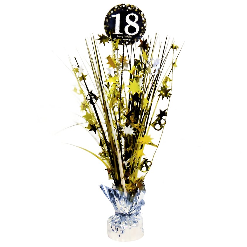Sparkling Celebration 18th Foil Table Centrepiece - 45cm – product image 2