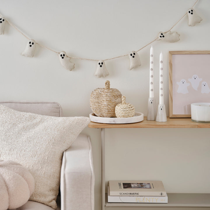 Felt Ghost Halloween Bunting - 2m