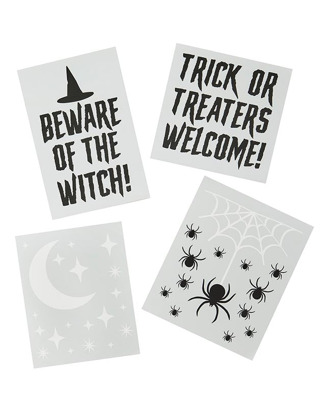 Trick or Treat Window Clings (4pk) – product image 2