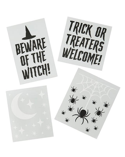 Trick or Treat Window Clings (4pk)