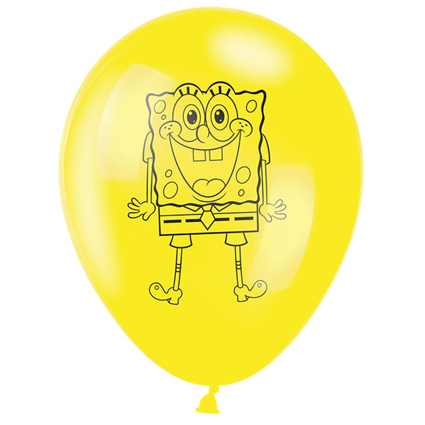 SpongeBob Balloons - 11" Latex (6pk) – product image 6
