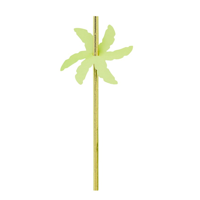 Palm Leaf Paper Straws (24pk) – product image 8