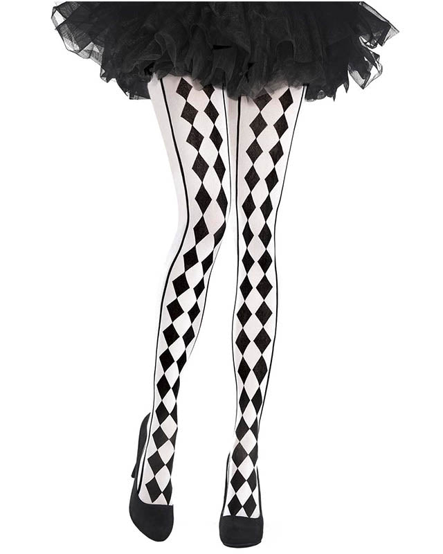 Harlequin Tights - Adult One Size