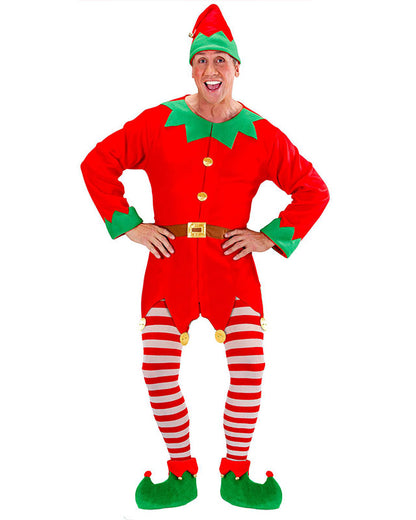 Red & White Tights - Adult Plus Size