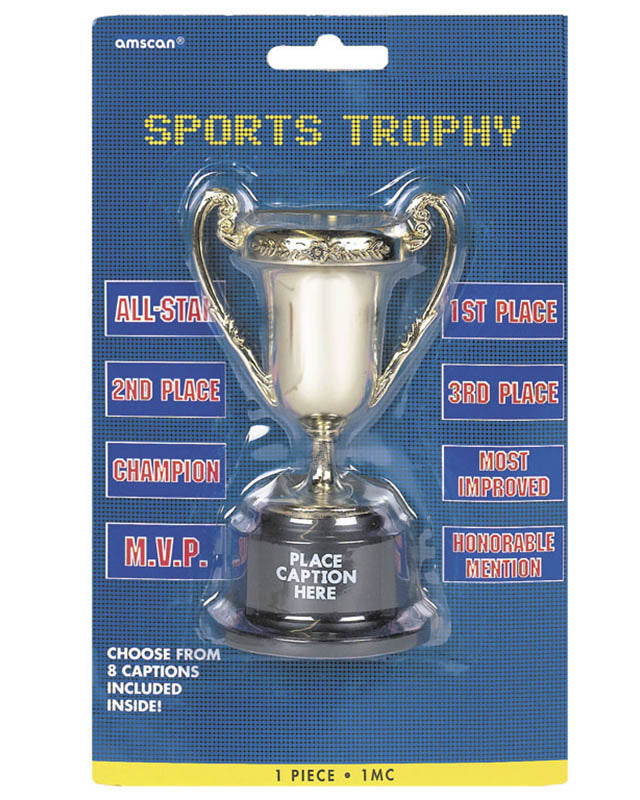 Customisable Mini Trophy – Party Delights Wondergroup
