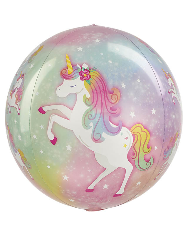 Enchanted Unicorn Orbz Balloon - 16" – product image 1