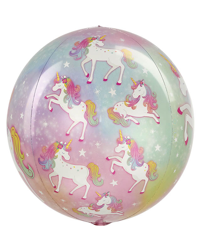Enchanted Unicorn Orbz Balloon - 16" – product image 2