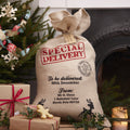 Hessian Christmas Santa Sack