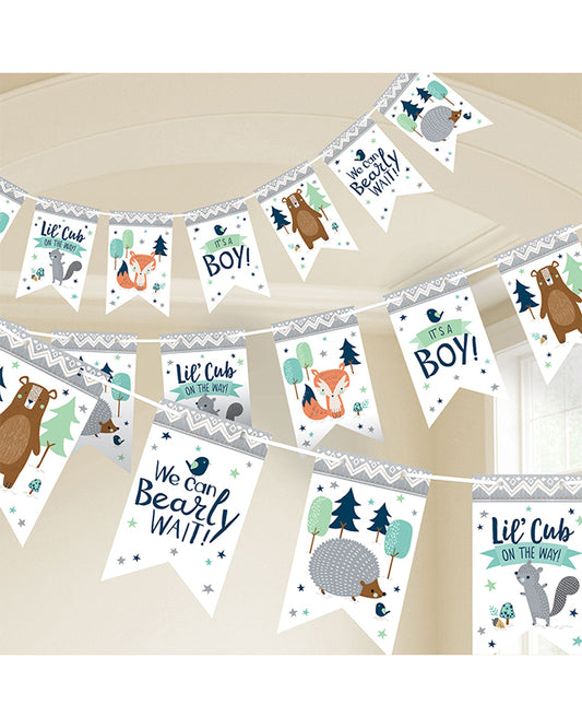 Bearly Wait Paper Bunting - 4.6m