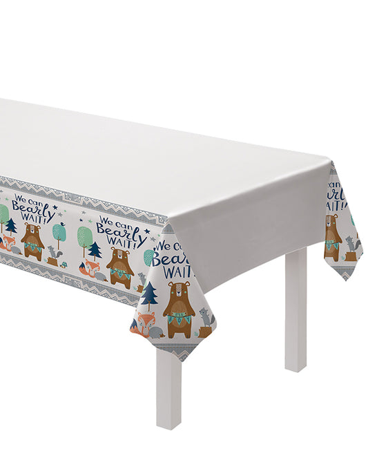 Bearly Wait Paper Tablecover - 1.4m x 2.6m