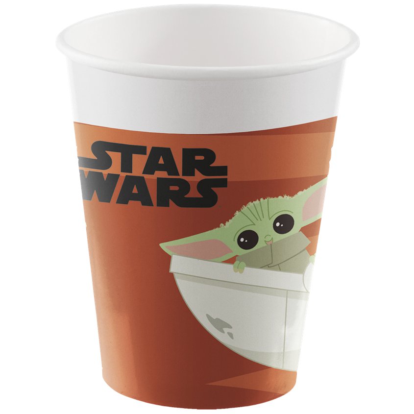 Star Wars Mandalorian Paper Cups - 200ml (8pk) – product image 2
