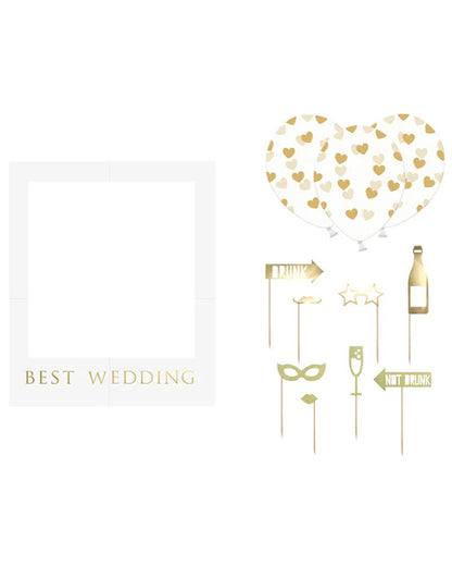 Best Wedding Selfie Photo Booth Frame Kit
