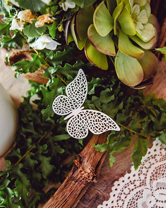 Paper Butterfly Decorations - 6.5cm x 4cm (10pk)