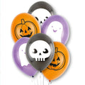 Hallo-ween Friends Balloons - 9" Latex (6pk) – product image 1