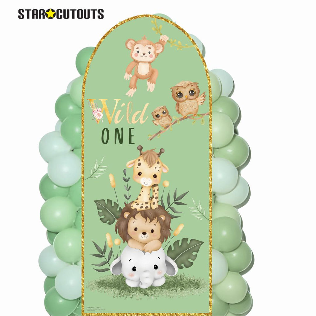 SC4616 Wild One Backdrop Sailboard Cardboard Cut Out Height 185cm – product image 1