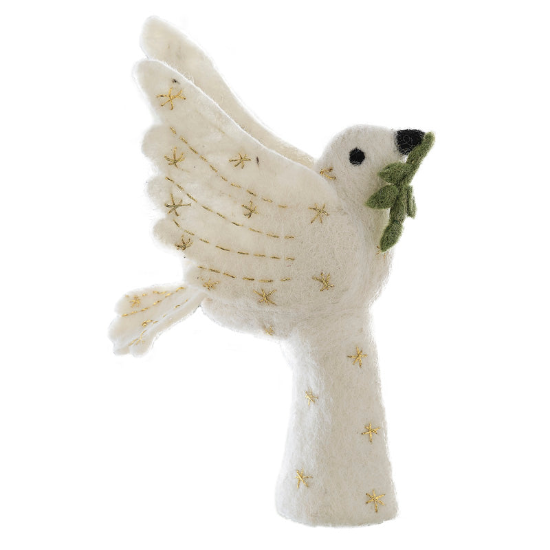 Tree Topper - Felt Turtle Dove