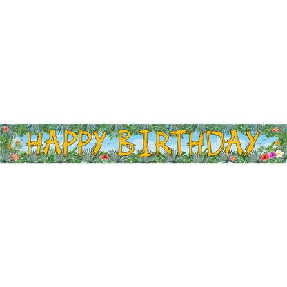 Dinosaur Adventure Paper Banners - 1m (3pk)