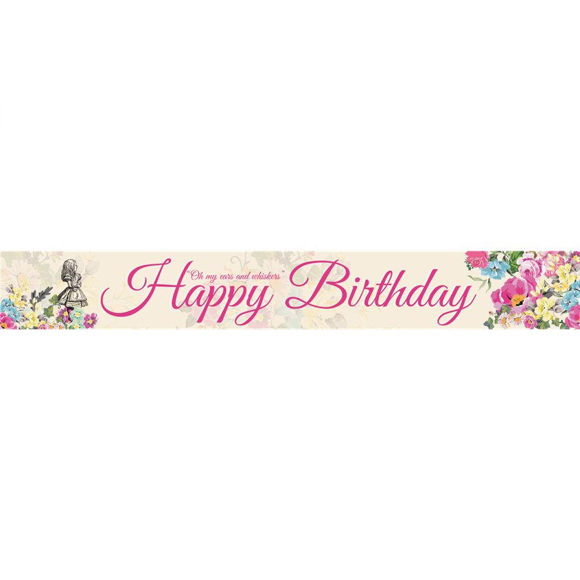 Truly Alice Paper Banners - 1m (3pk) – product image 3