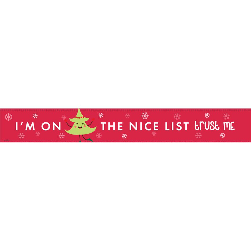 Santa Please Stop Here Paper Door Banners - 1m (3pk) – product image 6