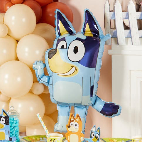 Bluey Party Supplies, Bluey Balloon