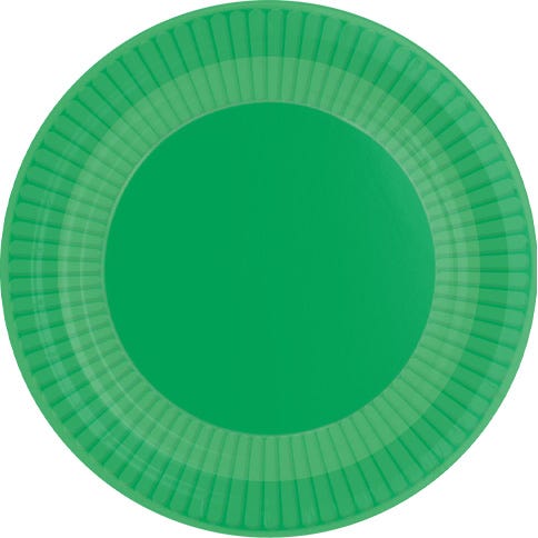 Green plate