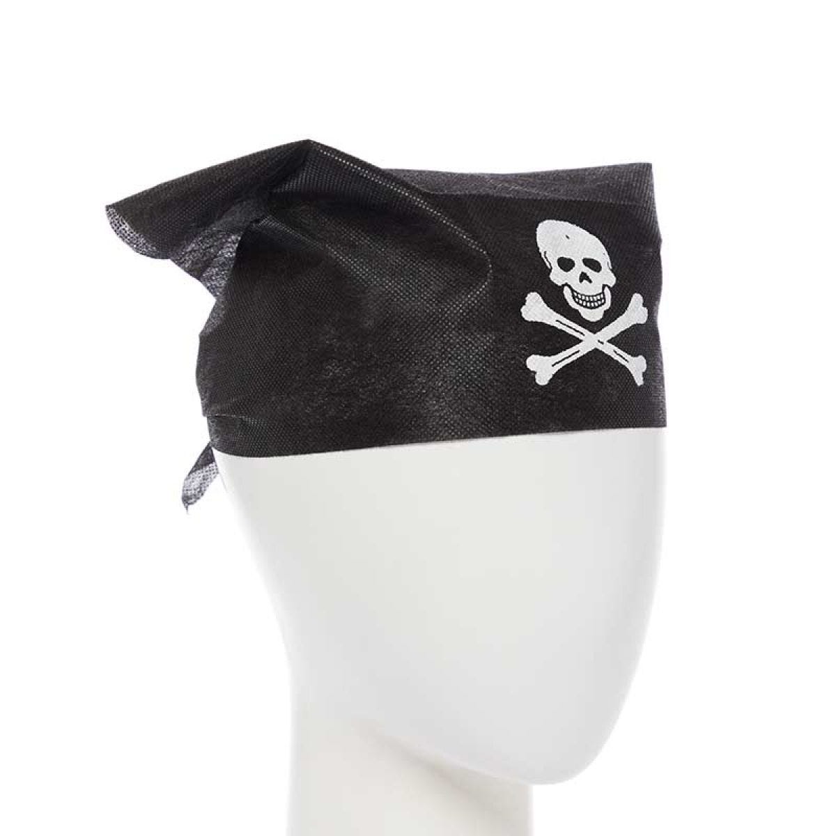 Black  Pirate Bandana - Child