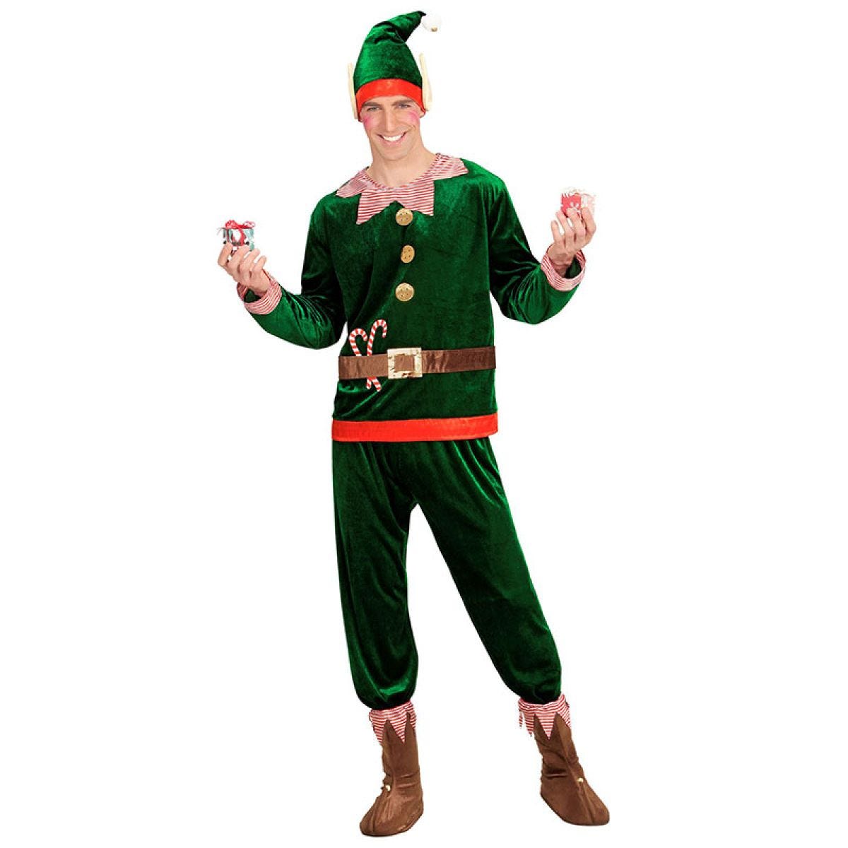 Santa&apos;s Little Helper Elf - Adult Costume