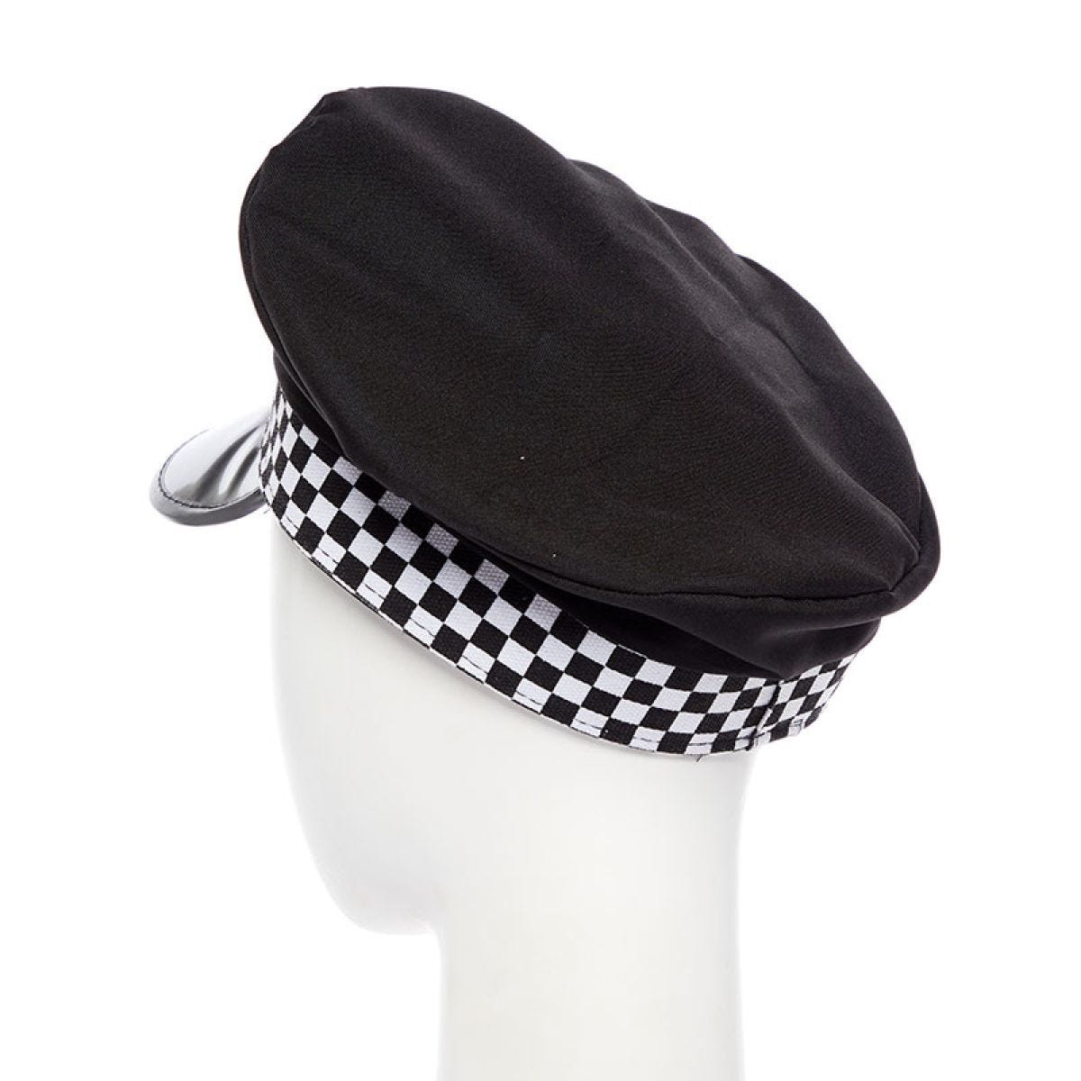 Black  Policeman Hat