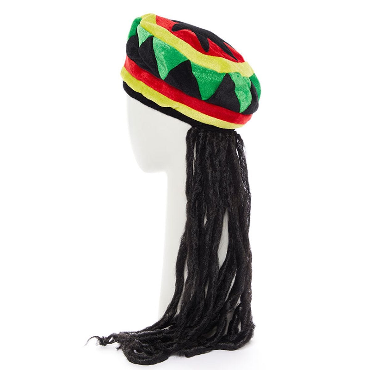 Reggae Hat with Dreadlocks