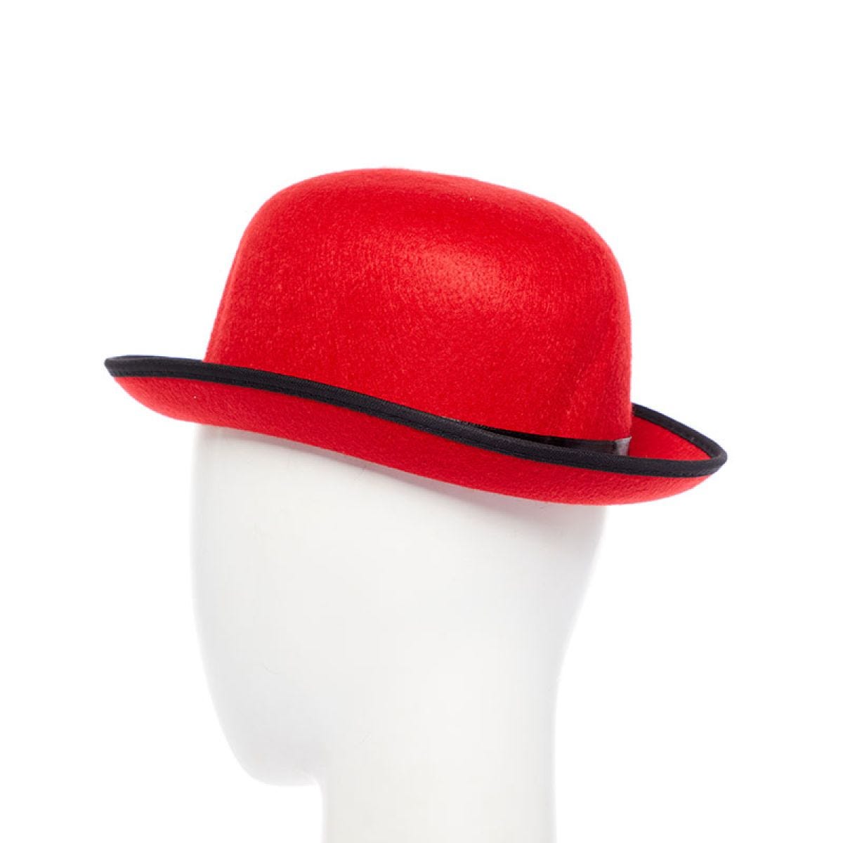 Red Bowler Hat