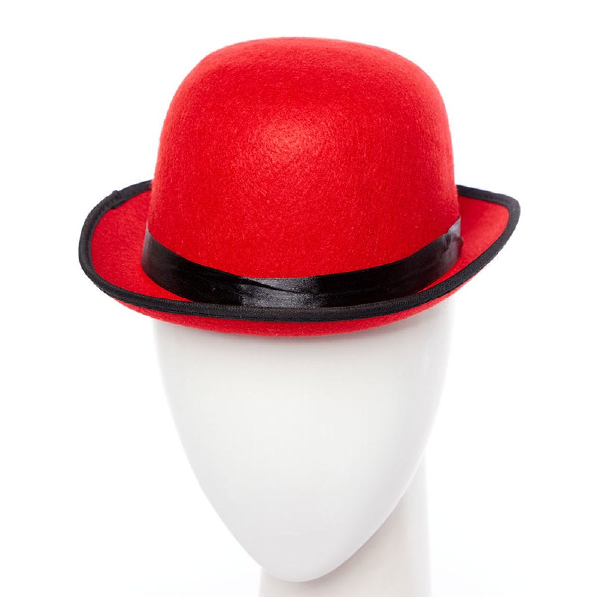 Red Bowler Hat