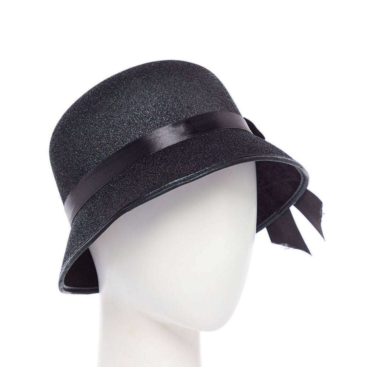 Black Charleston Lady Hat