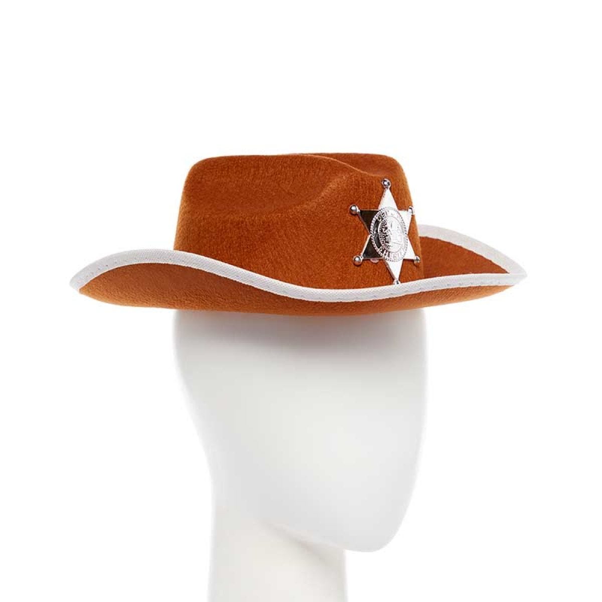 Brown Sheriff Cowboy Hat - Child